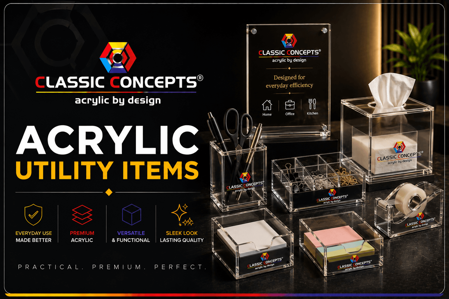 Acrylic Utility Items