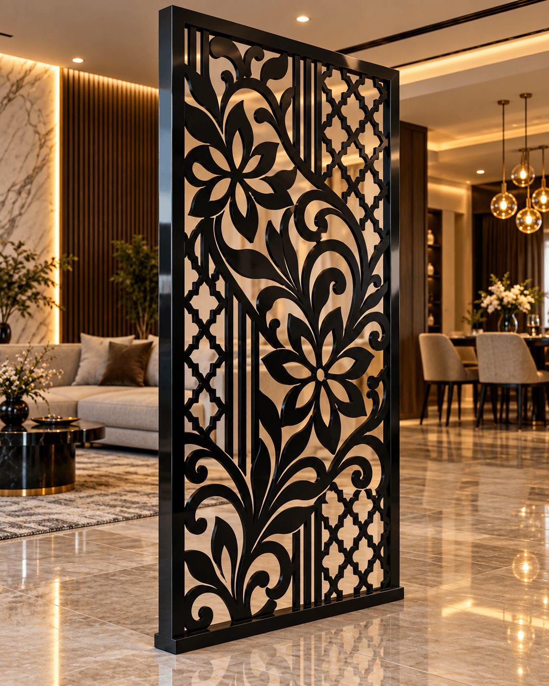 Acrylic Jali or Partition