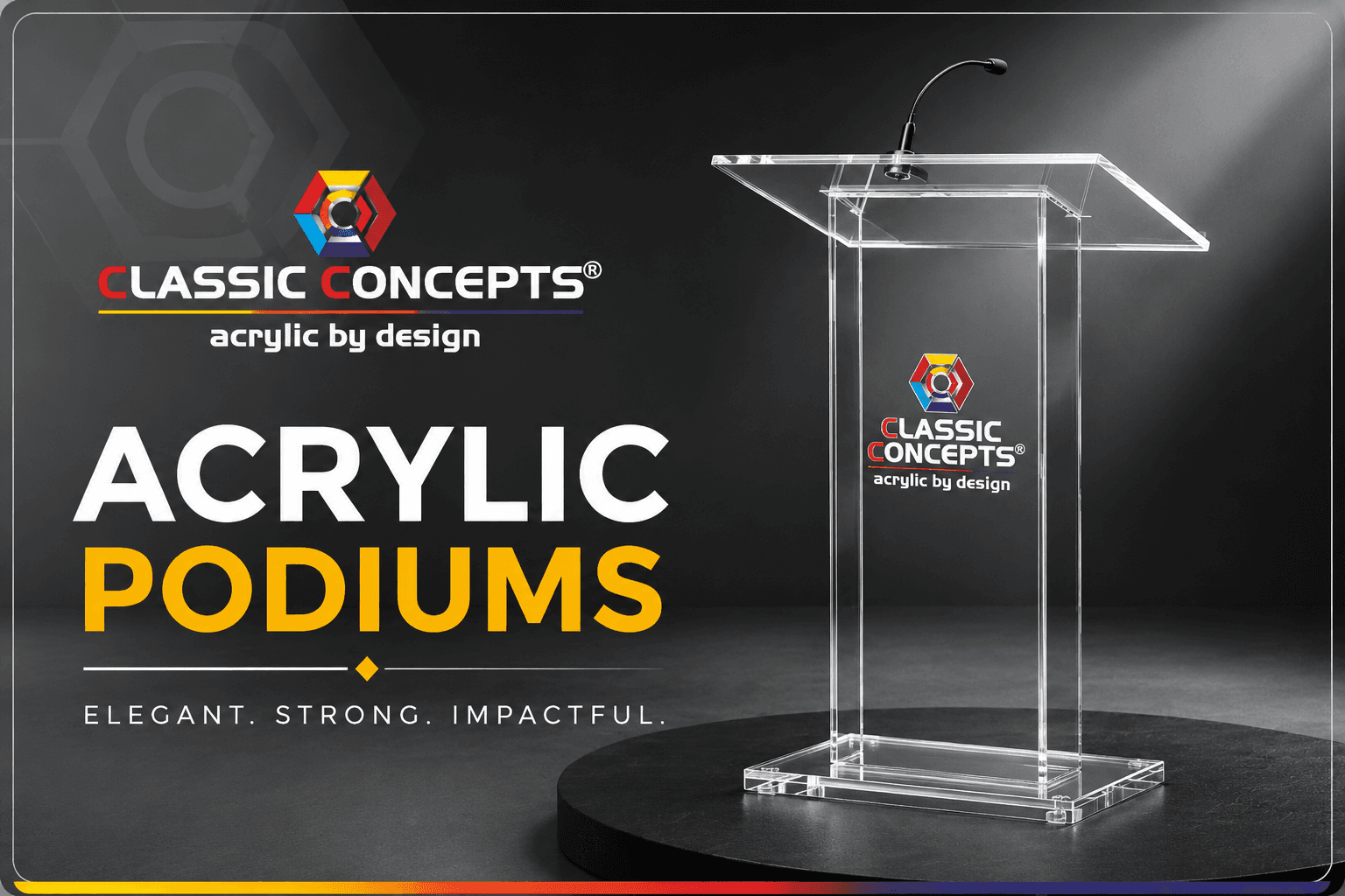 Acrylic Podiums