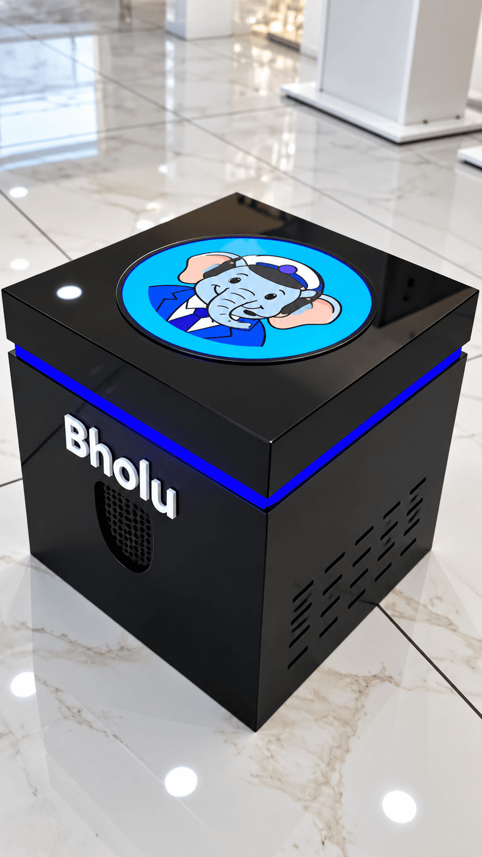 Bholu Premium LED Illuminated Acrylic Interactive Display Box