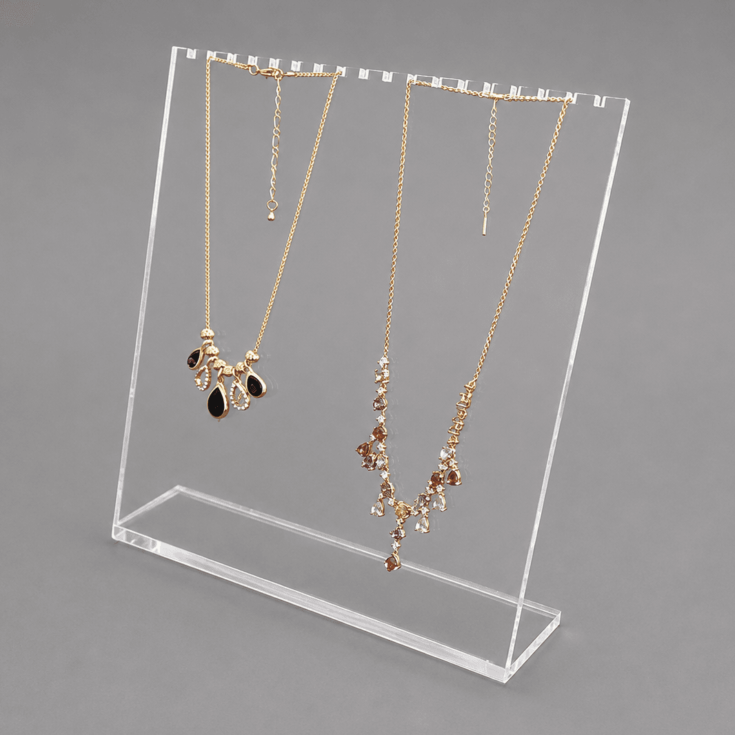 Clear Acrylic Pendant Chain 9.1x2.2x9.8 image 1