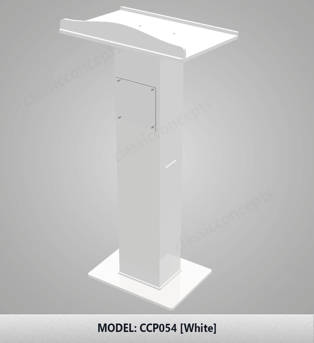 Acrylic Podium Model CCP054