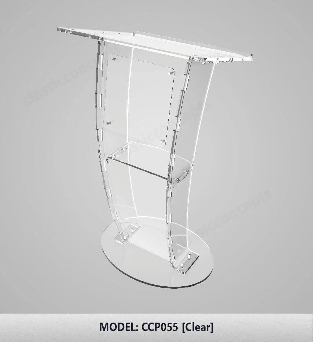 Acrylic Podium Model CCP055