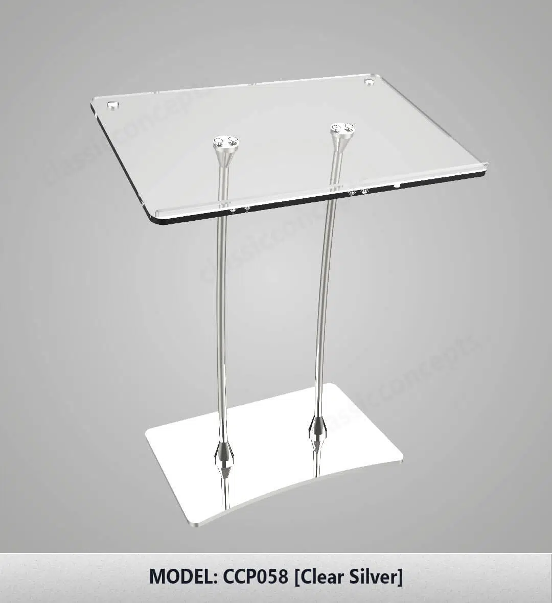 Acrylic Podium Model CCP058