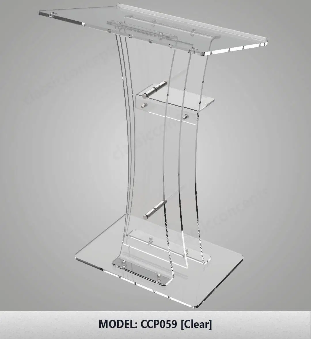 Acrylic Podium Model CCP059