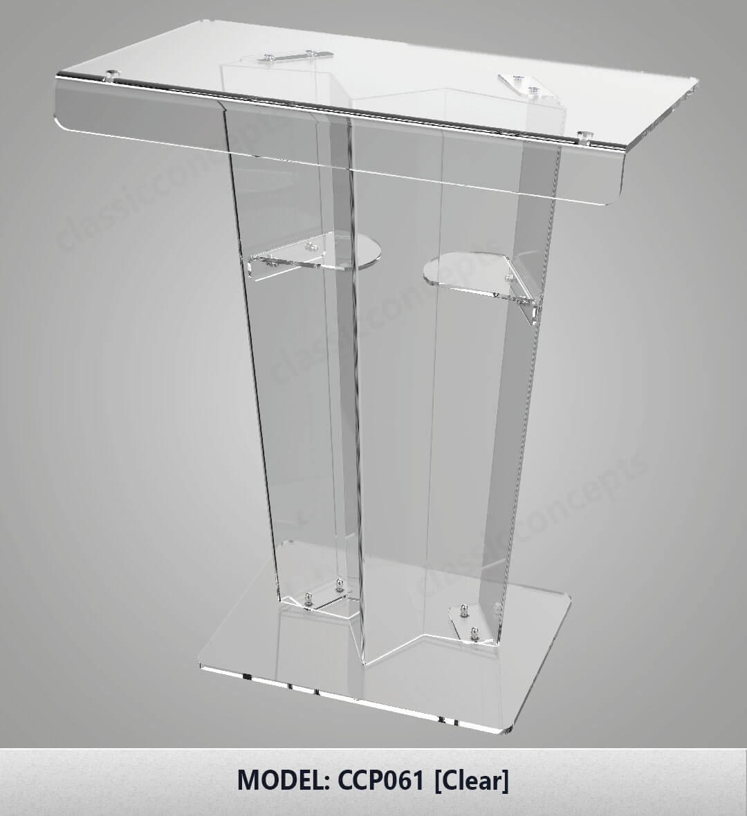 Acrylic Podium Model CCP061