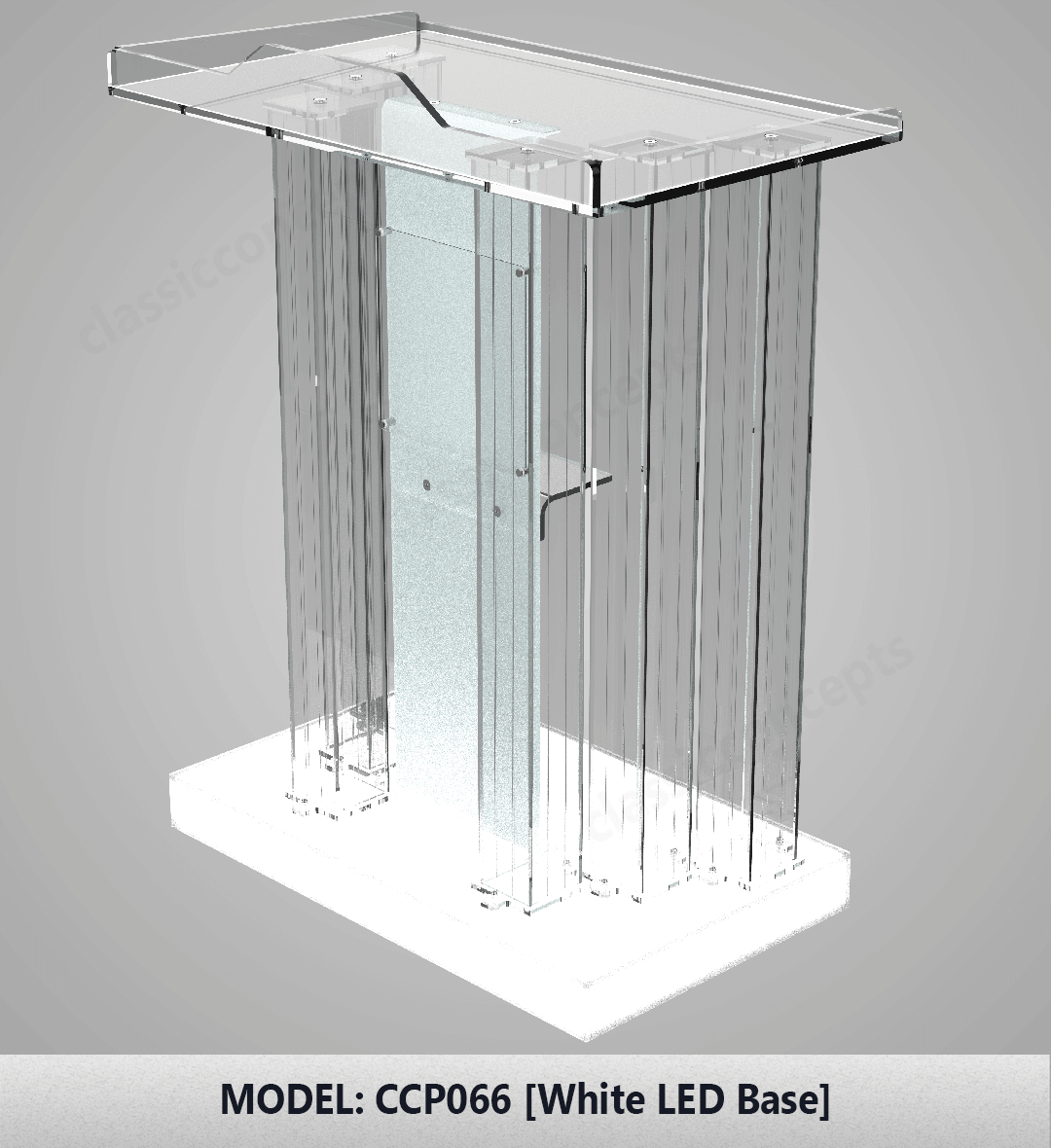 Acrylic Podium Model CCP066