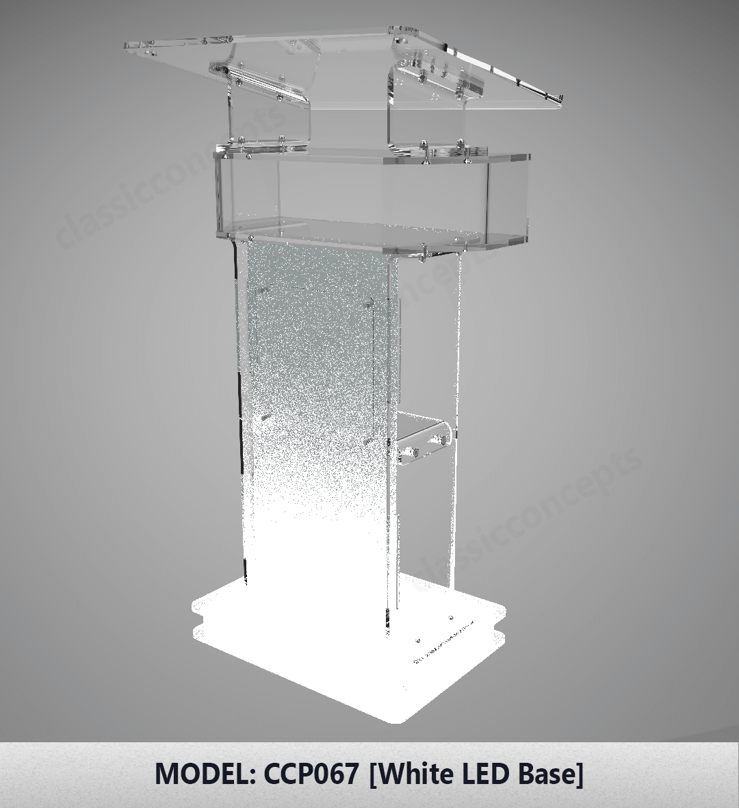 Acrylic Podium Model CCP067