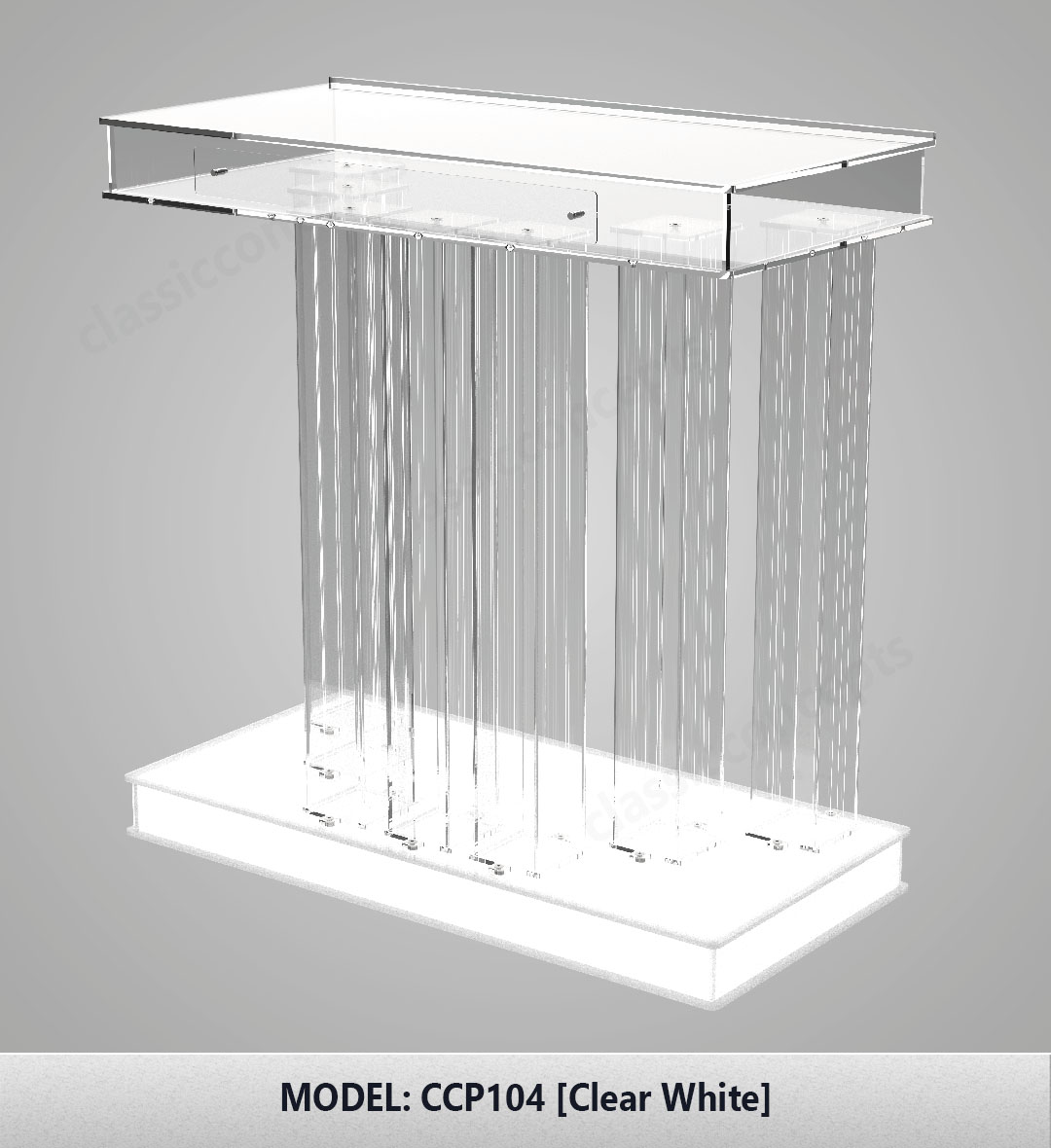 Acrylic Podium Model CCP104