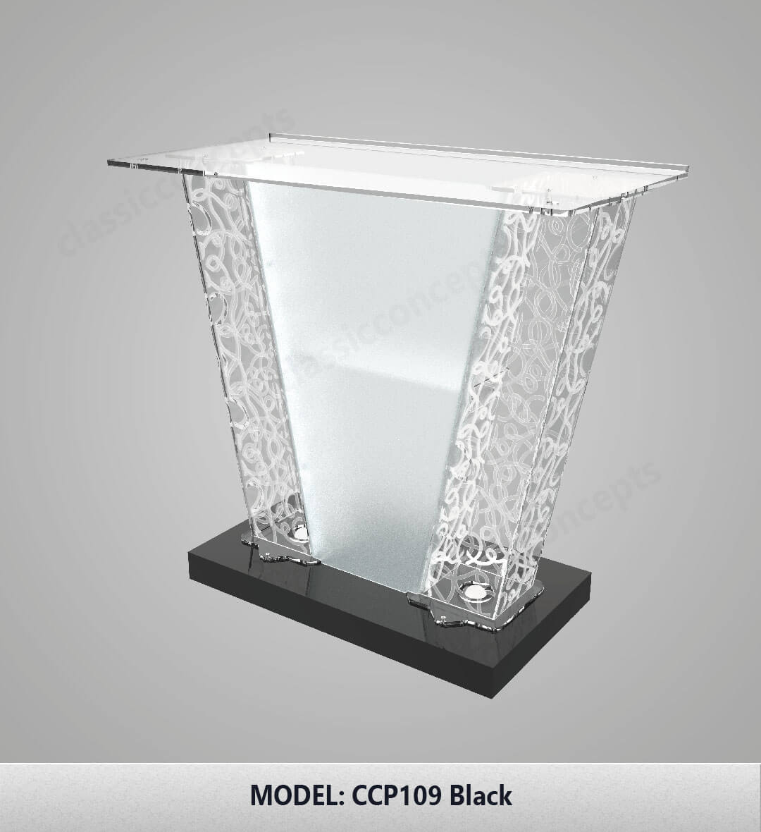 Acrylic Podium Model CCP109