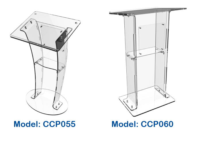 Acrylic Podium Models